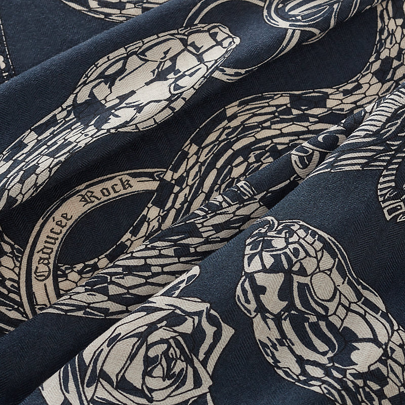 Caducee Rock losange - Black | Hermès USA